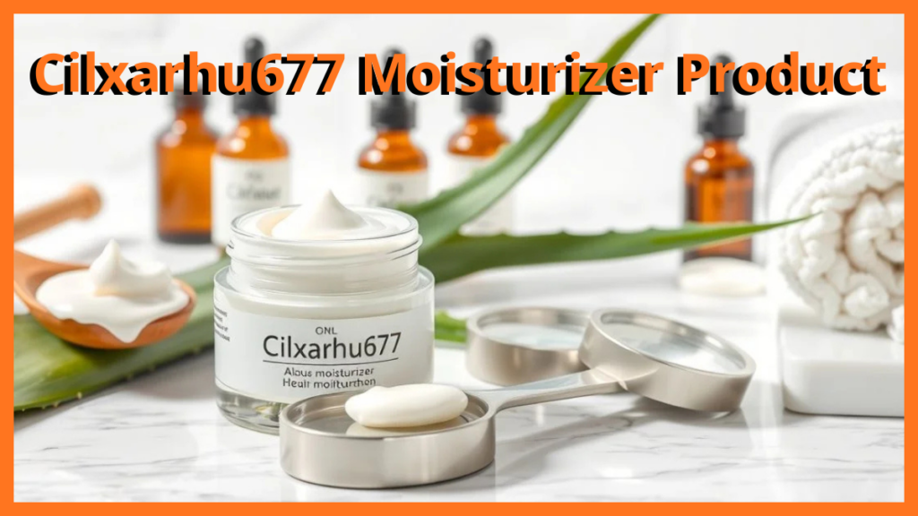 Cilxarhu677 Moisturizer Product