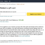 Amazon Redeem