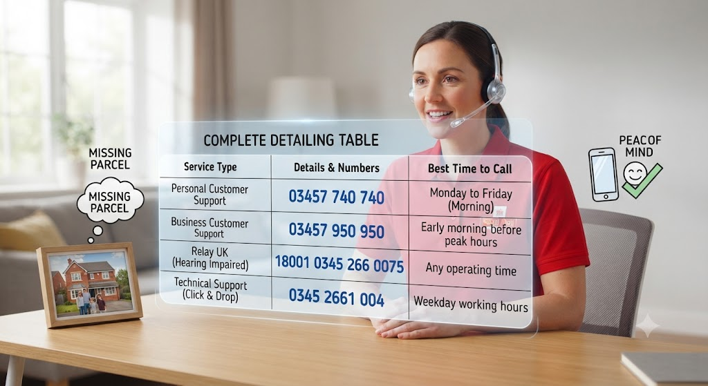 Royal Mail Contact Number